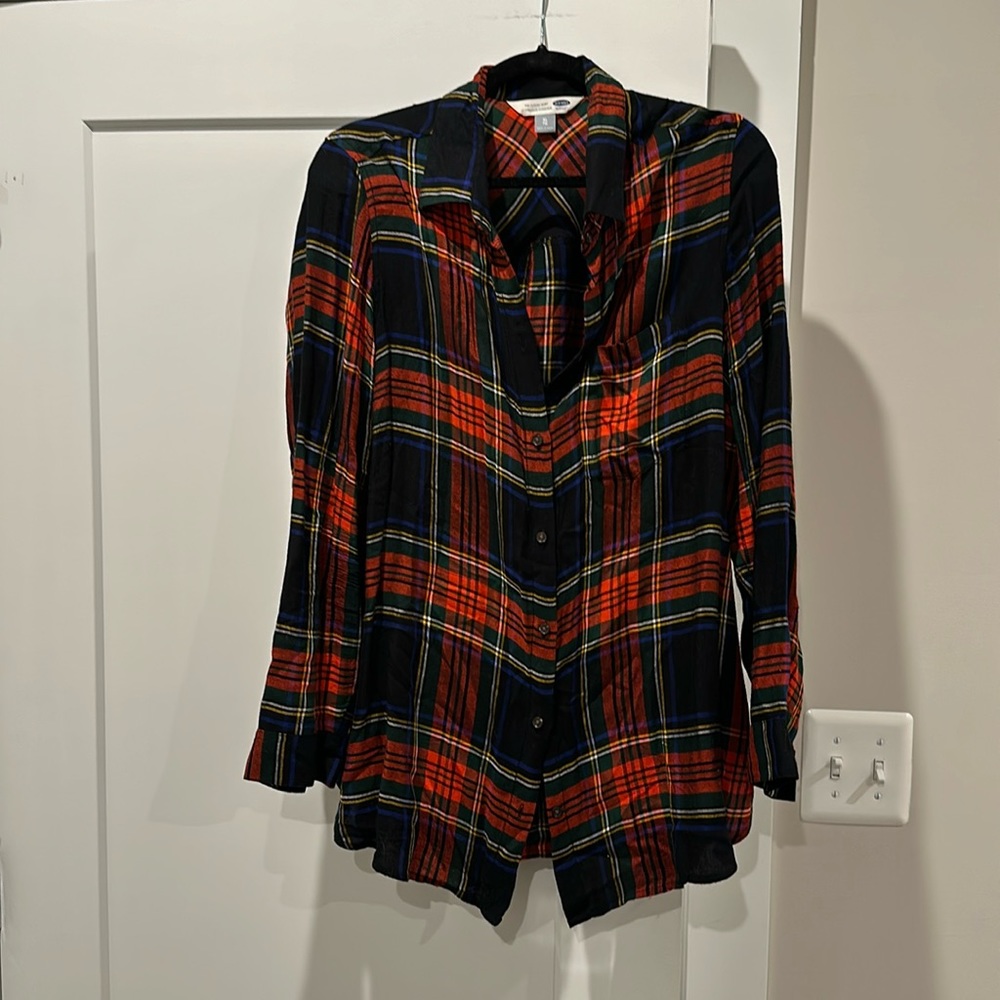 Black and Red XL Tall Flannel